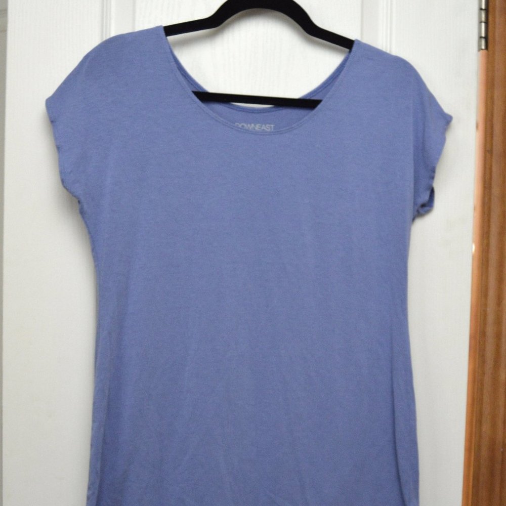 Downeast Blue Essential Tee, XL